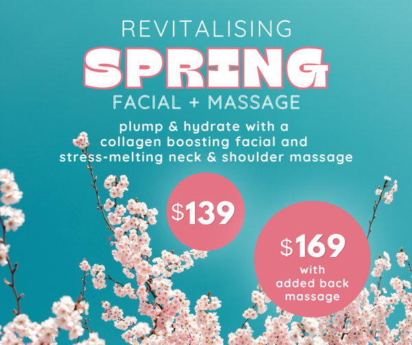 Revitalising Spring Collagen Facial + Massage