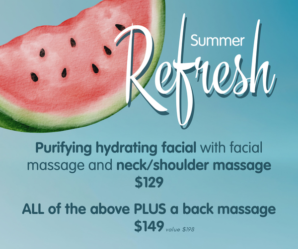 Summer Refresh - Purifying Facial + Massage Duo