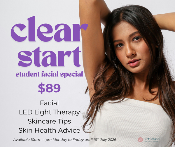 Clear Start Student Facial Promotion
